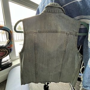 Rag & Bone Sand wash Denim Vest